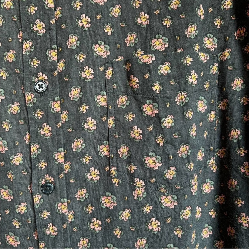 Rails Men’s Short Sleeve Button-Down Shirt in Poppy Print - Picture 5 of 5